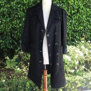 Juicy Couture Black Trench Coat